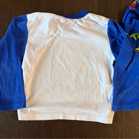 Nickelodeon Blue TMNT Mutant Mayhem Fleece PJ Pajama Set -Size 6 - Picture 11 of 11